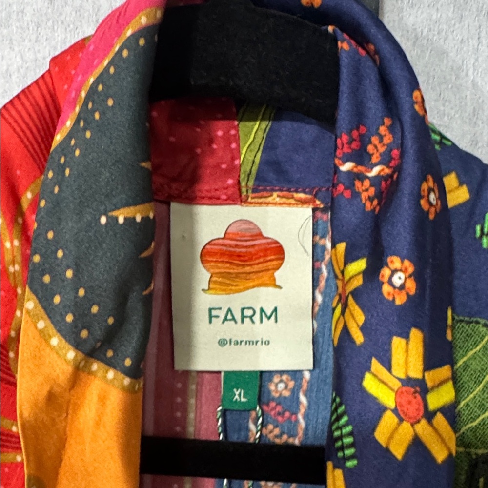 Farm Rio Mixed Scarf Print Kimono – Size XL – NWT - Picture 9 of 11